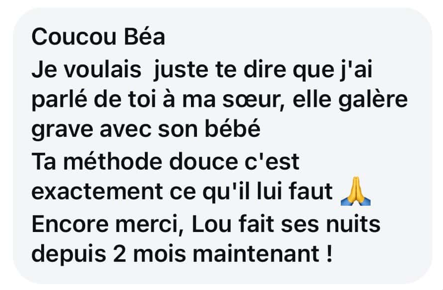 Recommandation maman méthode douce