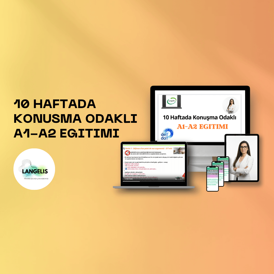 10 haftada KONUSMA ODAKLI Fransızca A1-A2  Programı