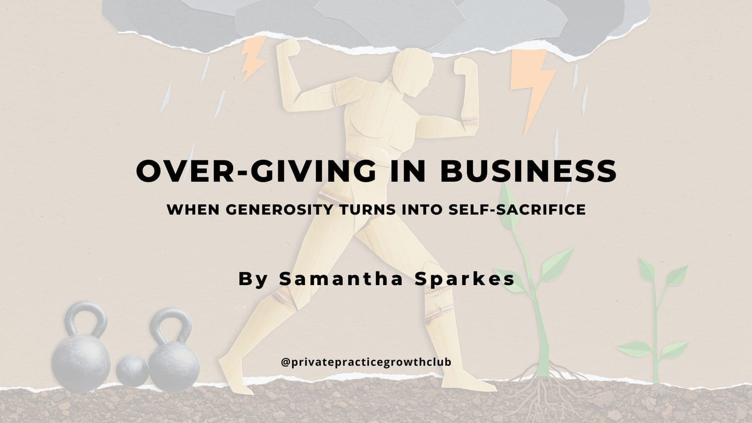 Over-Giving in Business – When Generosity Turns into Self-Sacrifice