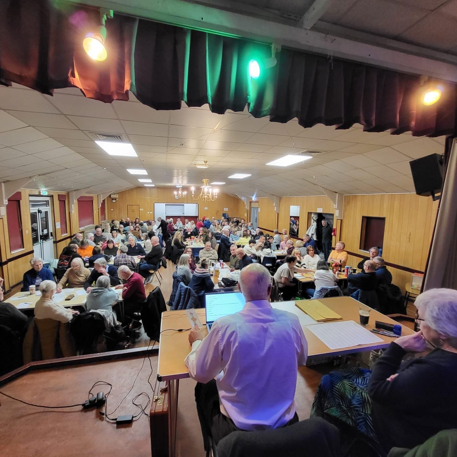Quiz night fundraiser in action