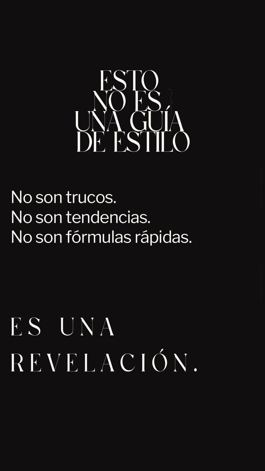 Página del ebook: esto no es una guía de estilo
