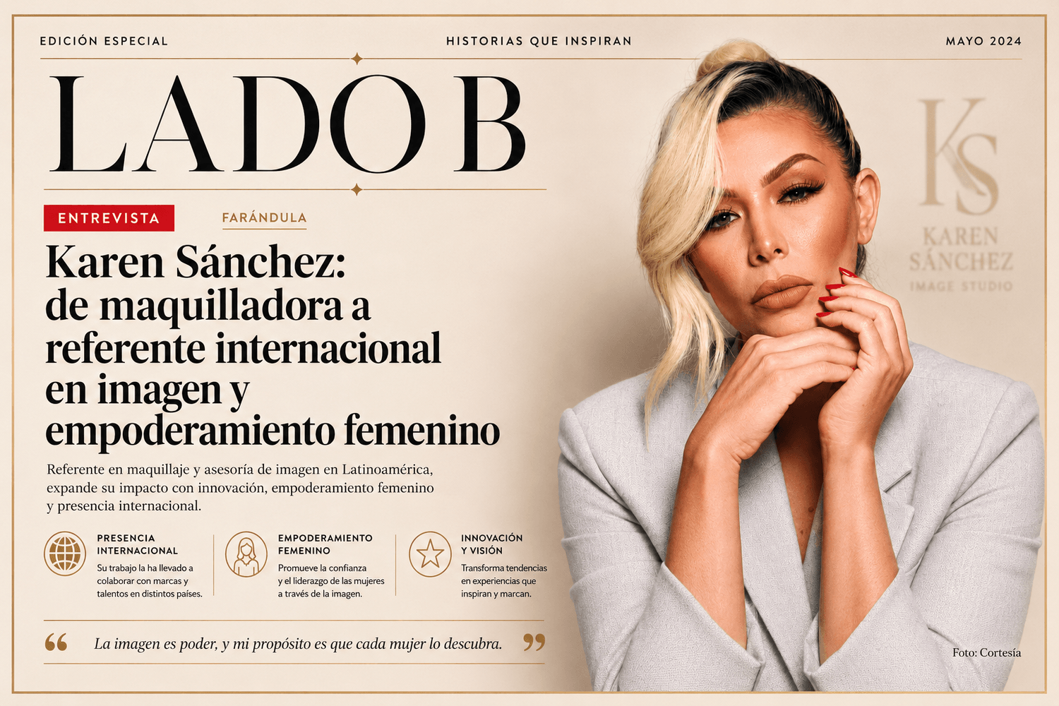 Karen Sánchez · Entrevista en Lado B