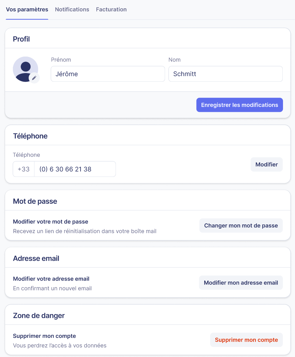 automatisation tracking iziQuiz