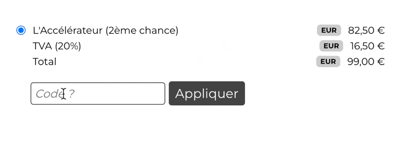 Droits de revente Challenge Mastery