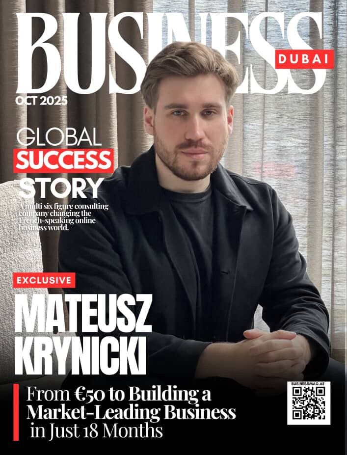 Mateusz Krynicki - Business Dubai Cover