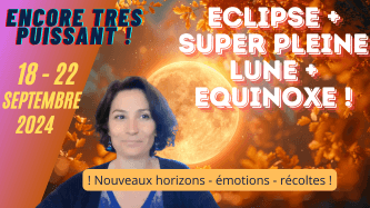 numérologie super pleine lune et éclipse lunaire du 18 septembre 2024