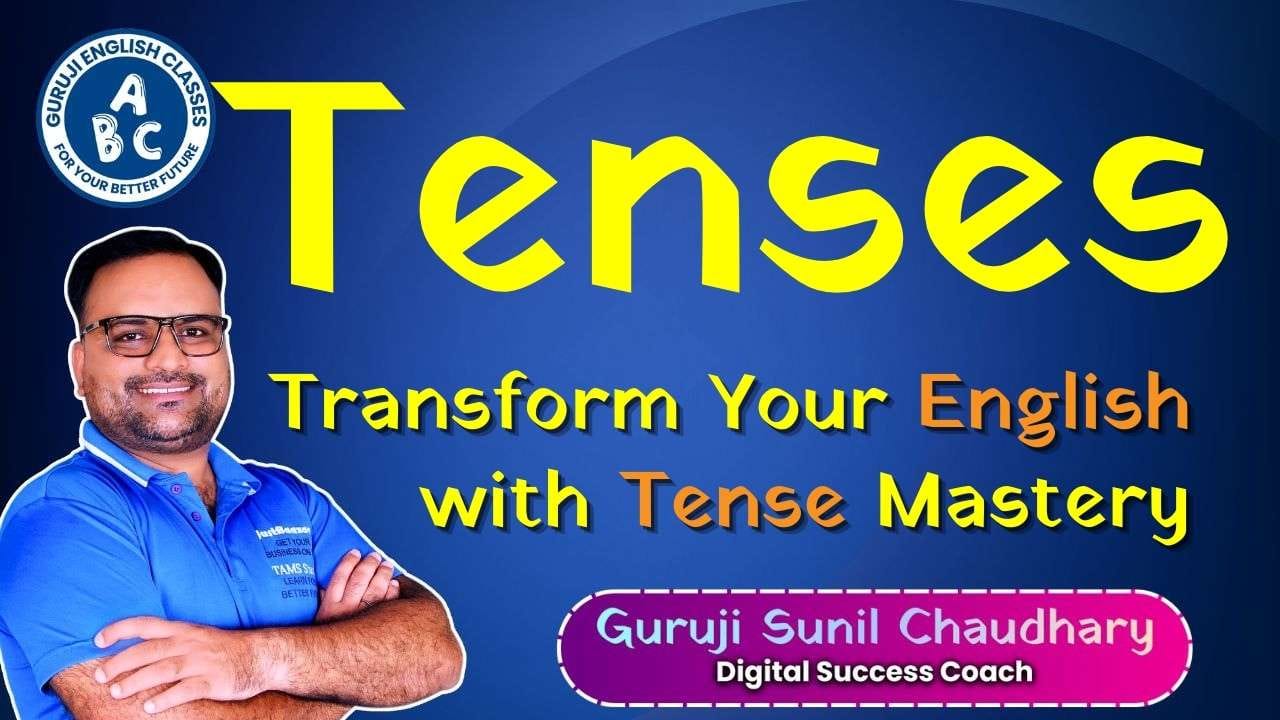 A visual chart of the 12 essential English tenses for learners.