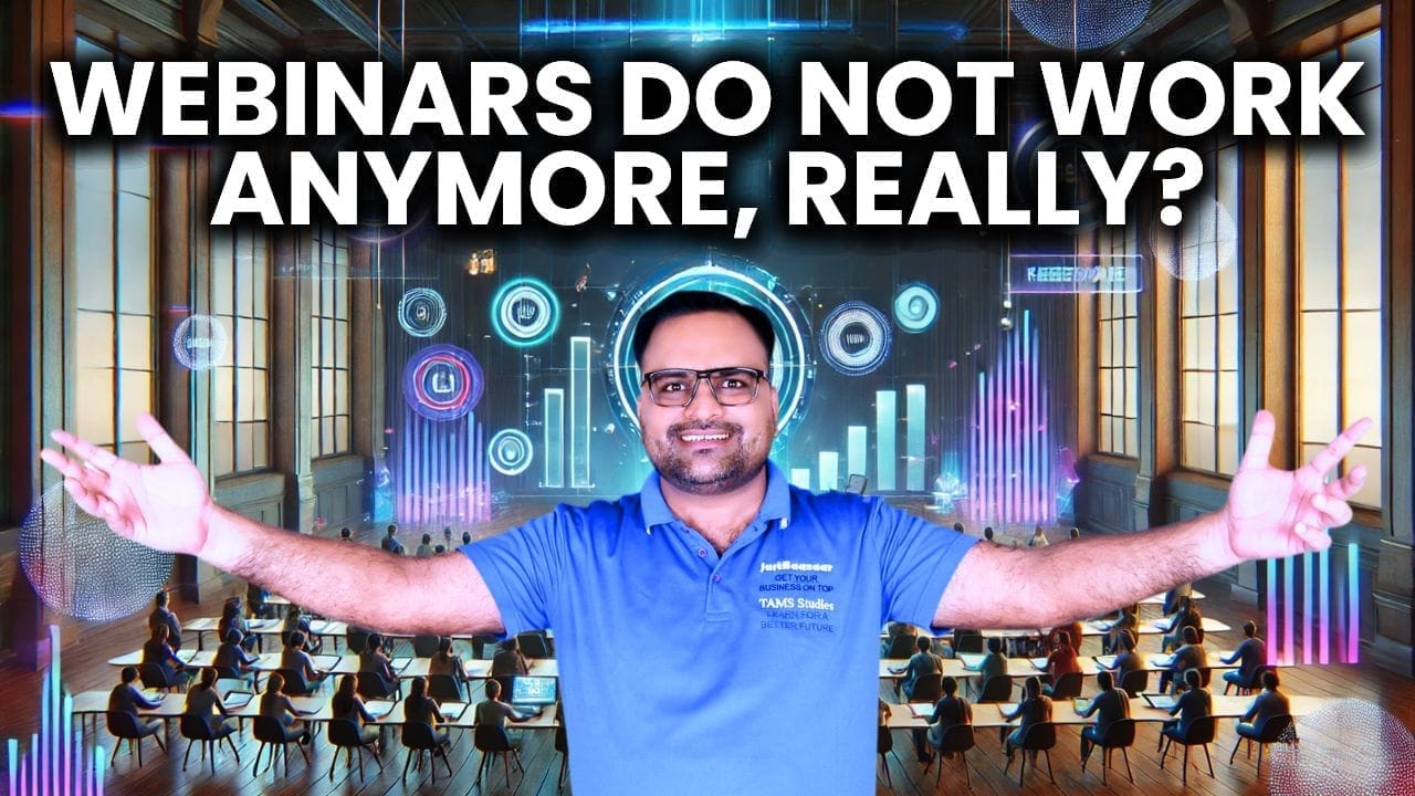 Webinars Do Not Work Anymore, Really, Learn Webinar Strategy with Guruji Sunil Chaudhary, Leading Digital Success Coach india