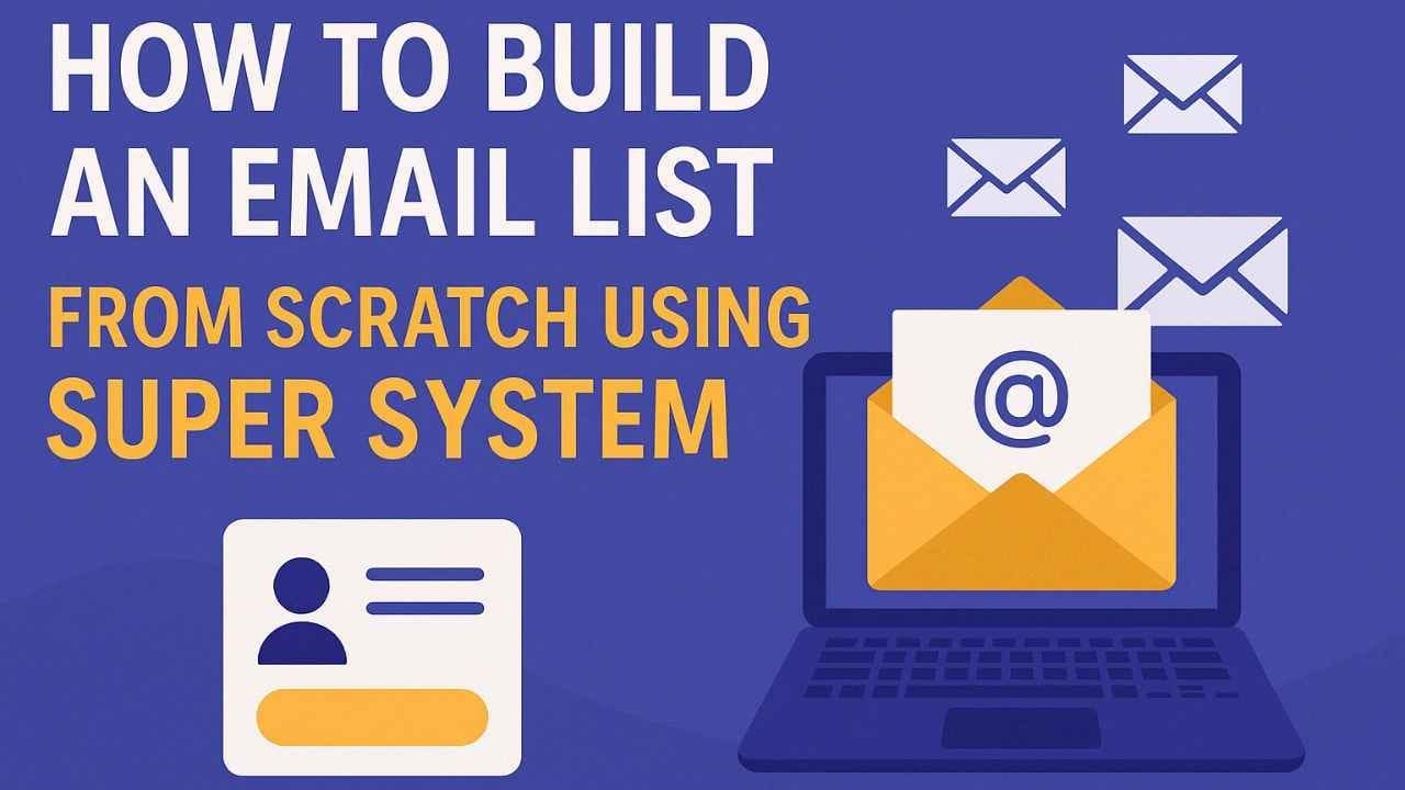 How to Build an Email List from Scratch Using Super System – Your Ultimate Guide to Online Success