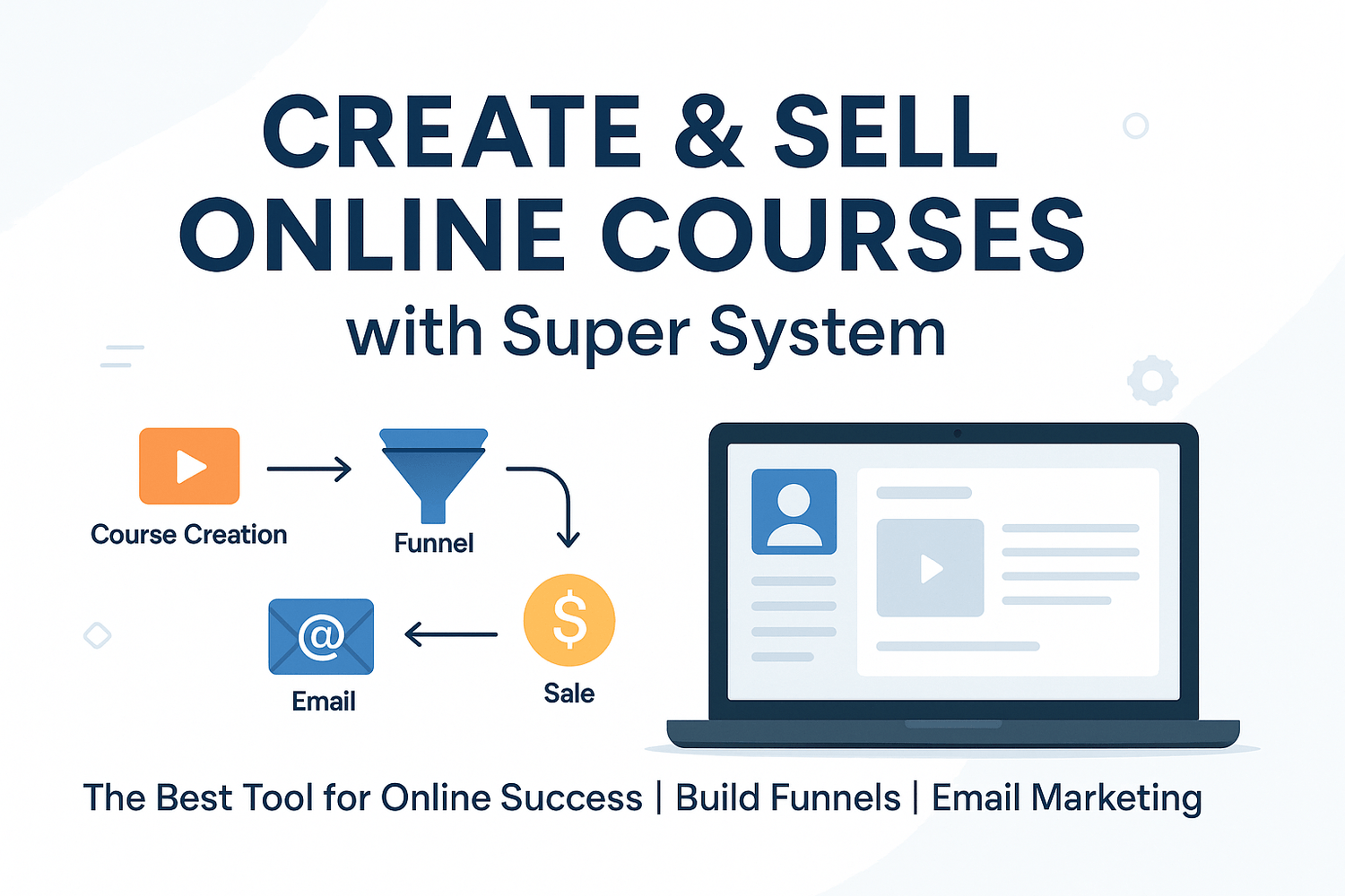How to Create & Sell Online Courses Using Super System – The Best Tool for Online Success