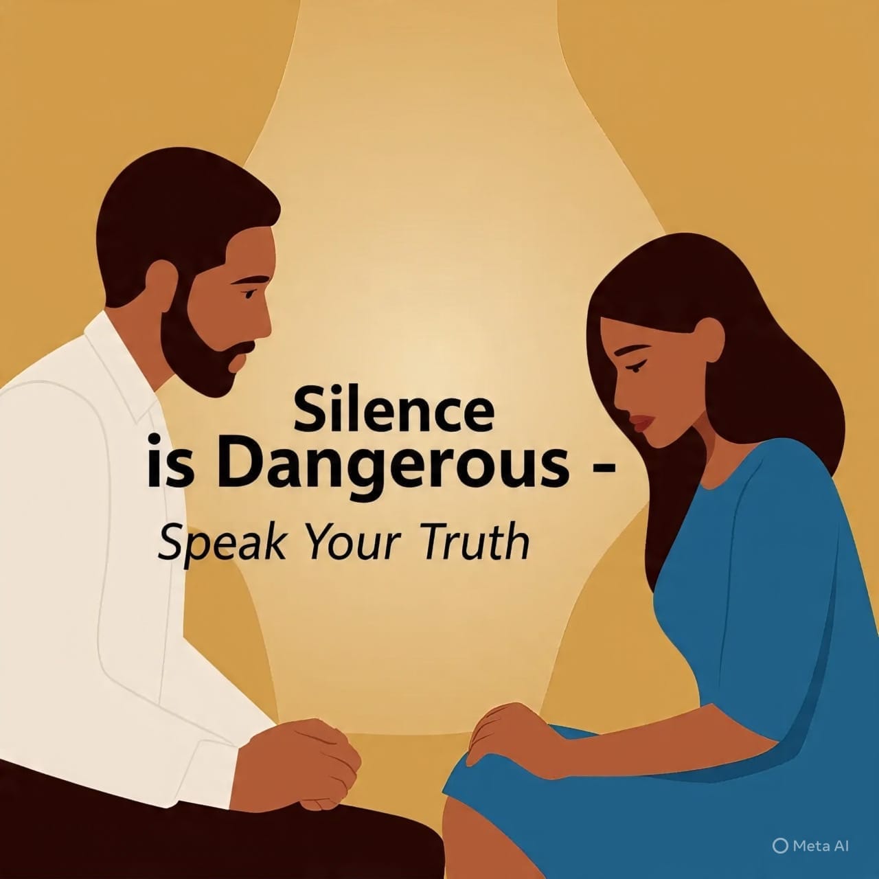 Silence is Dangerous in Relationship job career husband wife 