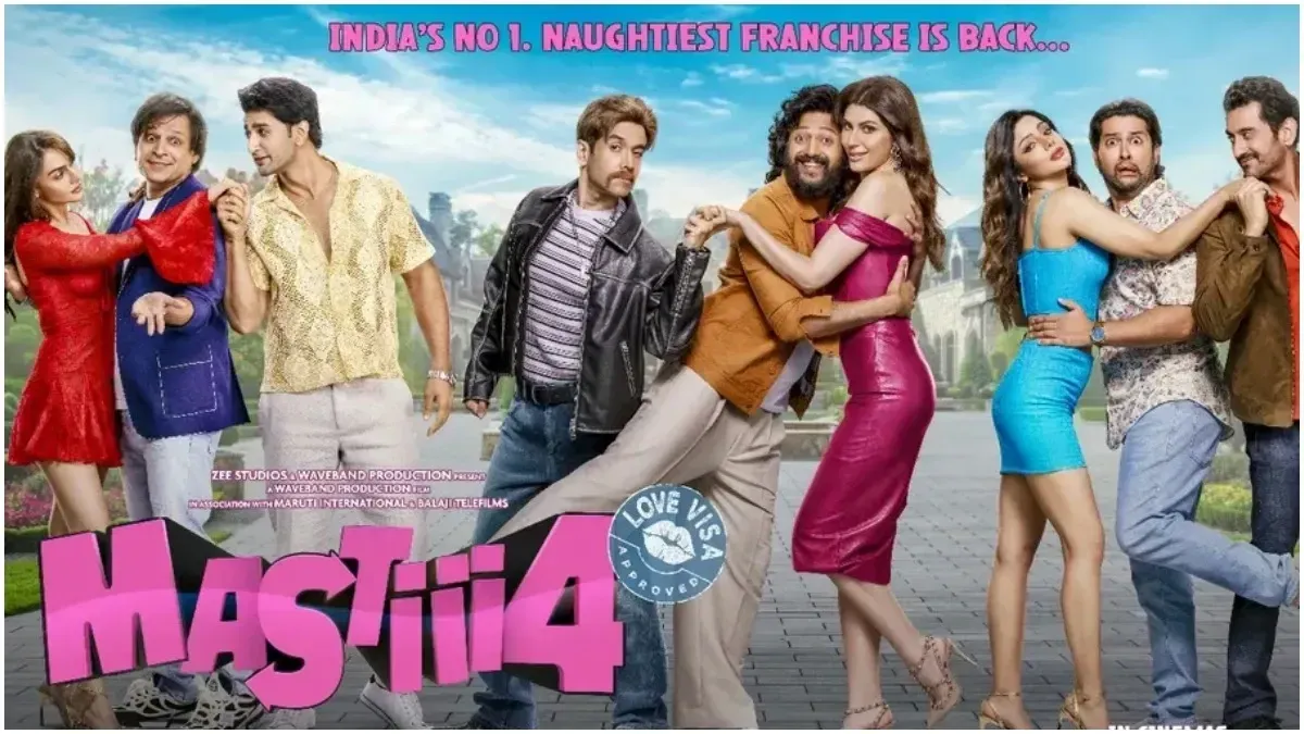 Masti 4 (Mastiii 4) Movie Review: A Loud, Chaotic Attempt to Revive a Dying Franchise