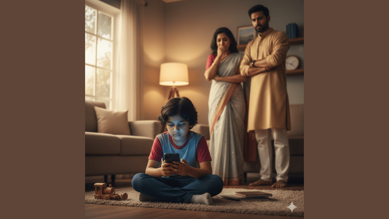 Spend More Time with Children Dont Give them Mobile