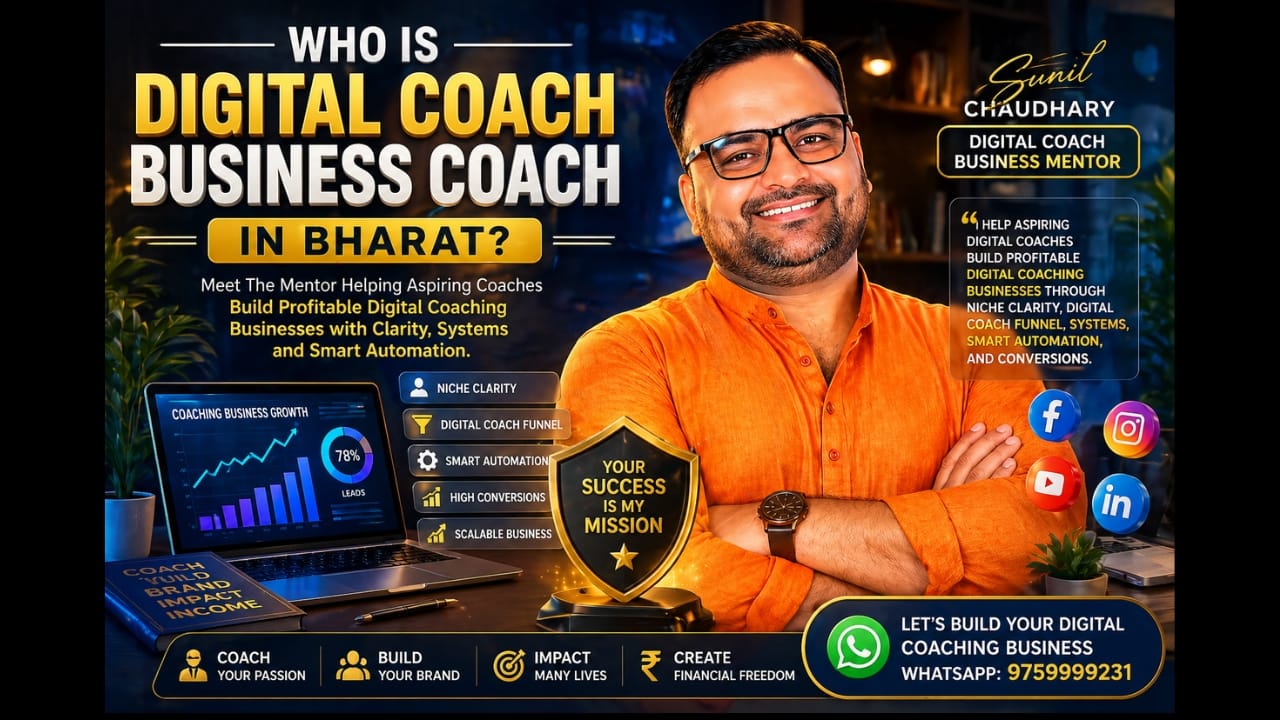 Who Is Digital Coach Business Coach in India? The Truth Every Aspiring Digital Coach Must Know