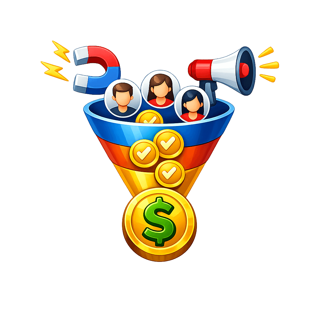 Strong Focus on Lead to Sales Funnels