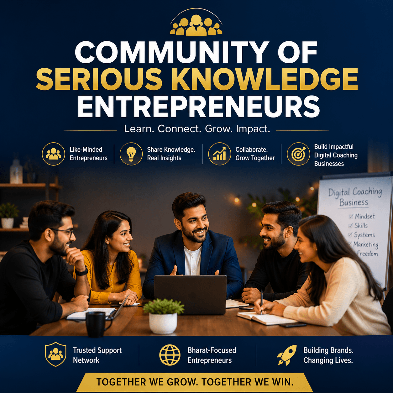 Community of Serious Knowledge Entrepreneurs