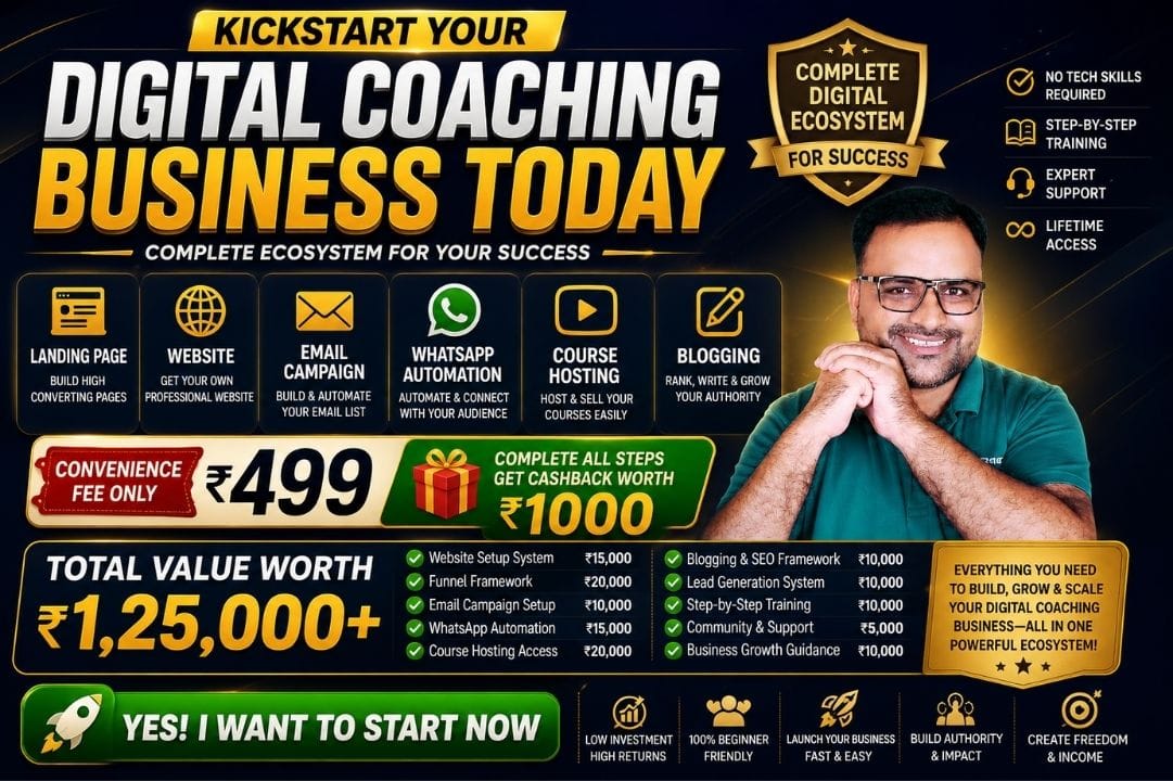 Kickstart Your Digital Coaching Business Today
