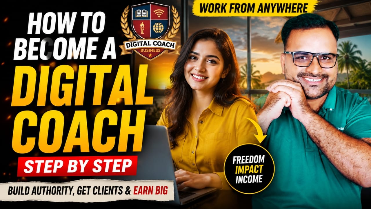 How to Become A Digital Coach a blog post by Sunil Chaudhary Digital Coach Business Mentor