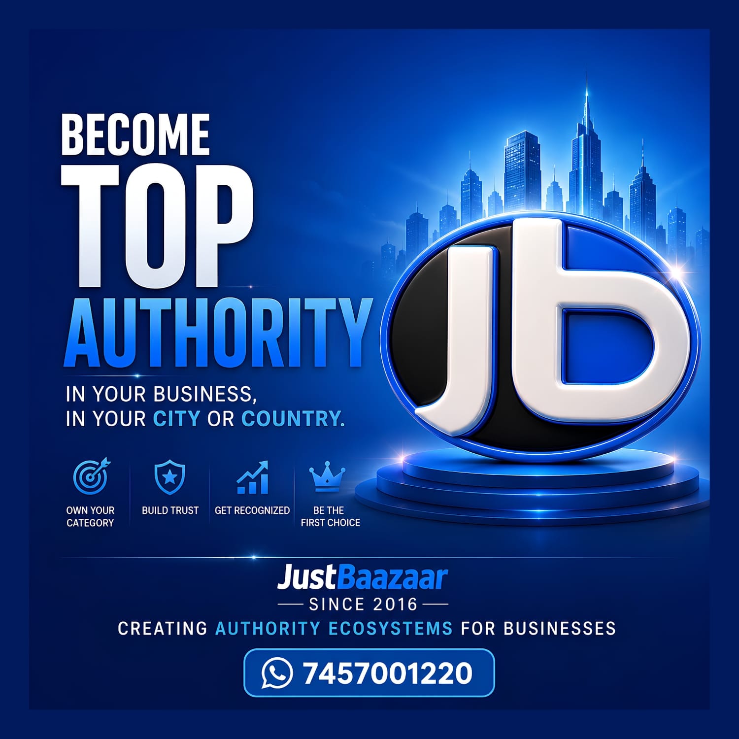 JustBaazaar Authority Ecosystem