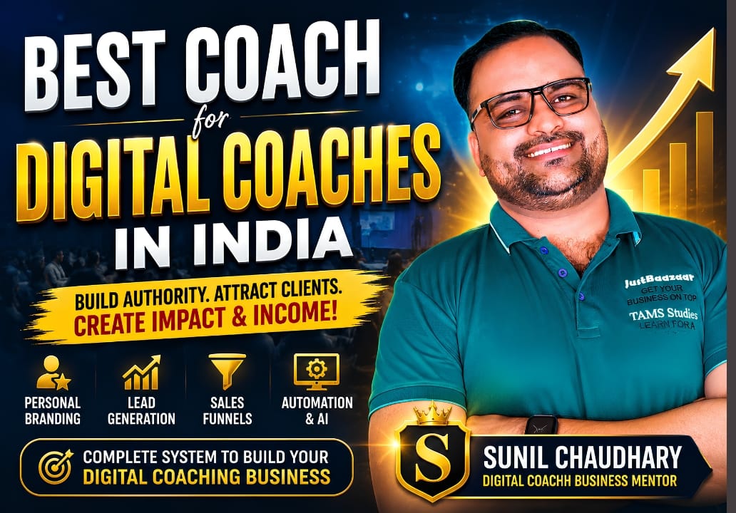 Best Coach for Digital Coaches in India | Sunil Chaudhary