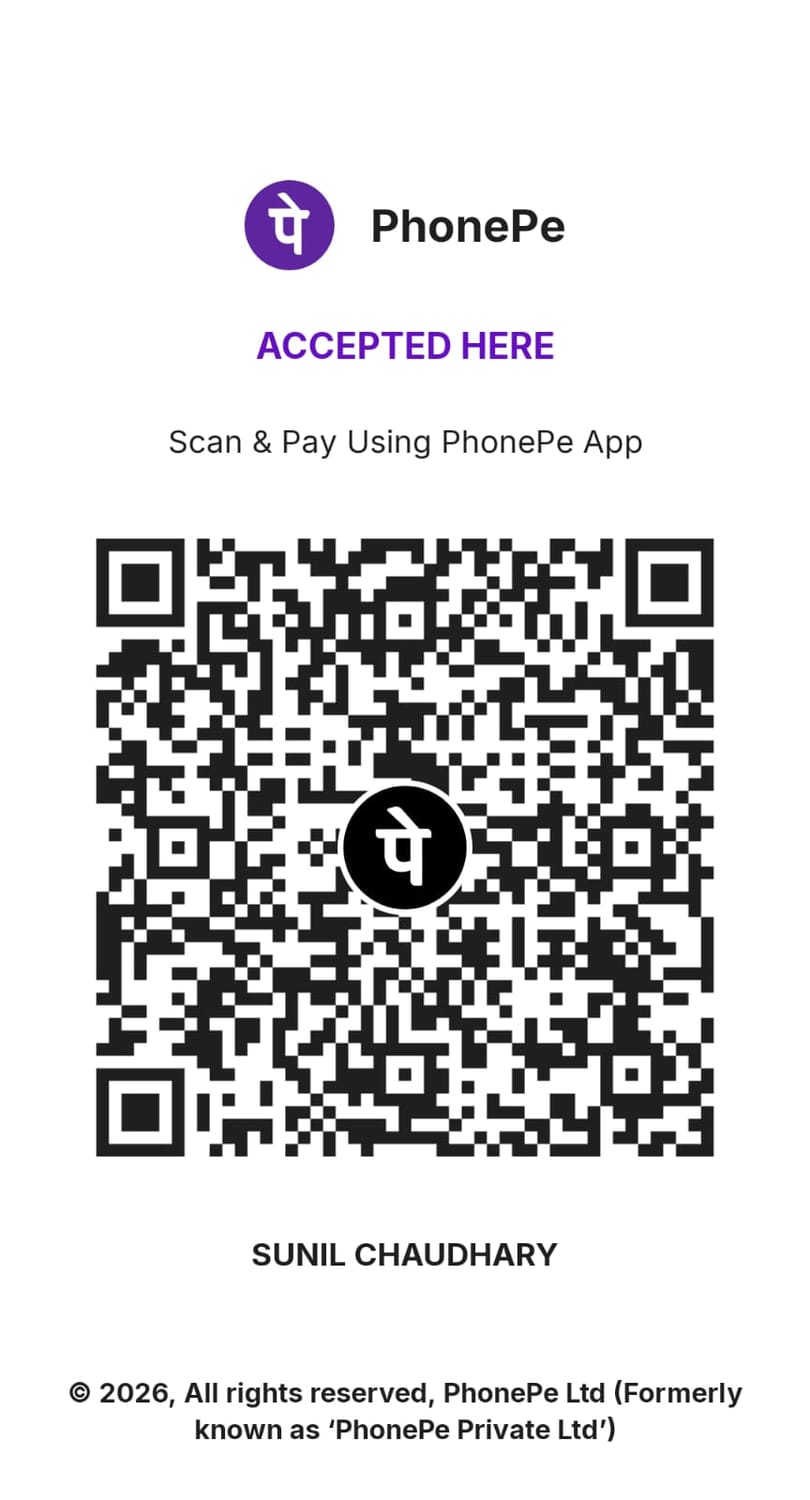 QR Code Pay Suniltams Sunil Chaudhary Digital Coach Tandavacharya