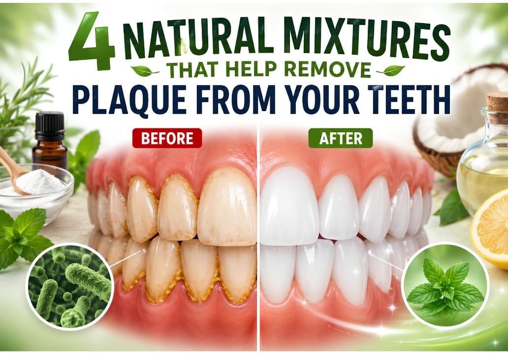 4 Natural Ways to Help Remove Plaque From Your Teeth