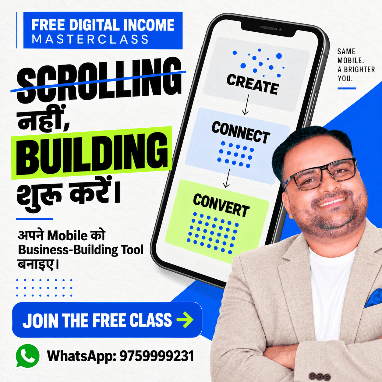 Free Live Masterclass AI Digital Income Masterclass