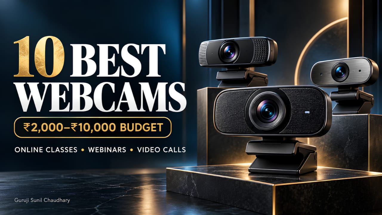 10 Best Webcams in India For Online Classes Digital Coaching Online Conferencing 
