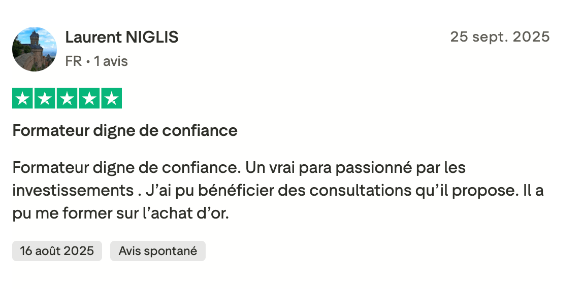 Témoignage client