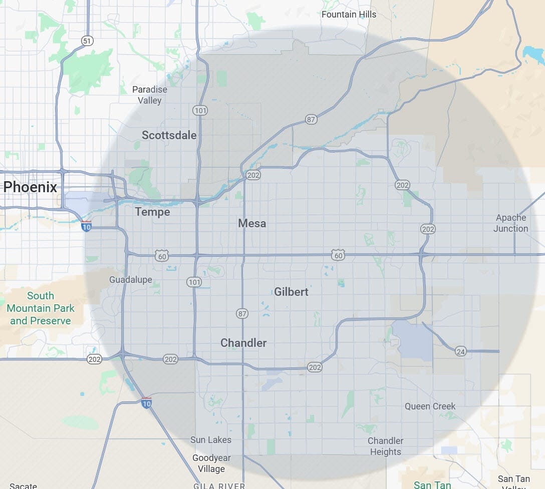 Serving Mesa, Gilbert, Chandler, Tempe, Scottsdale ,Apache Junction • Queen Creek Arizona RV Repair service area