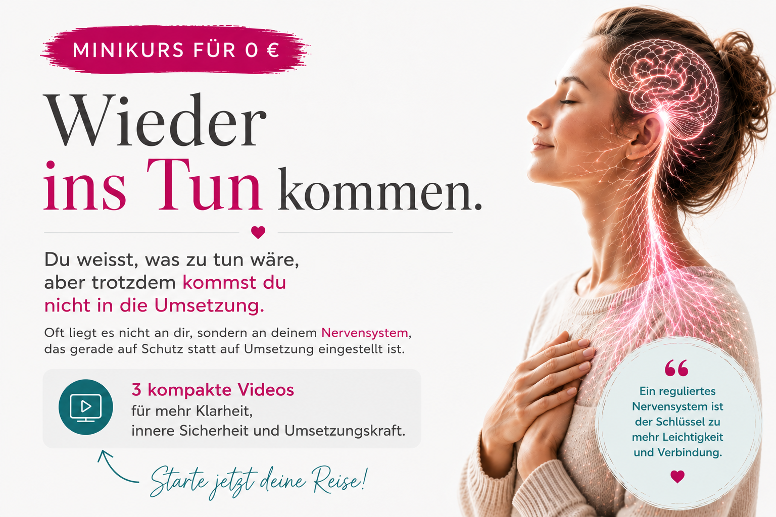 Kostenfreier Nervensystem-Minikurs von Barbara Schweizer