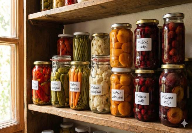 Svetuje Glas upokojencev Pavla Ruparja: Domača priprava in shranjevanje sadja ter zelenjave za zdravo zimo.