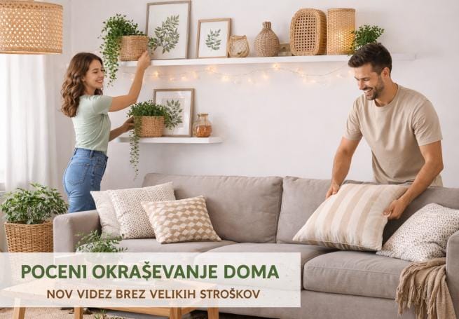 Poceni okraševanje doma