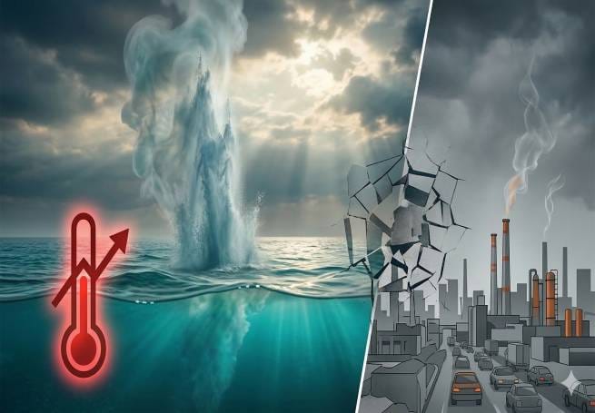 DOKONČEN ZLOM ZELENE PREVARE: Nova študija dokazuje, da ljudje nismo krivi za dvig CO2!