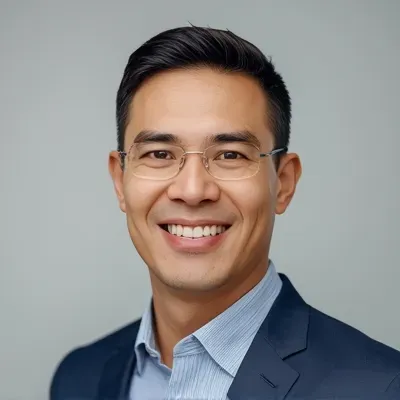 smiling person