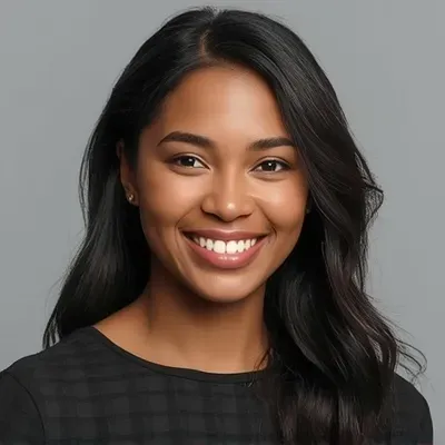 smiling person