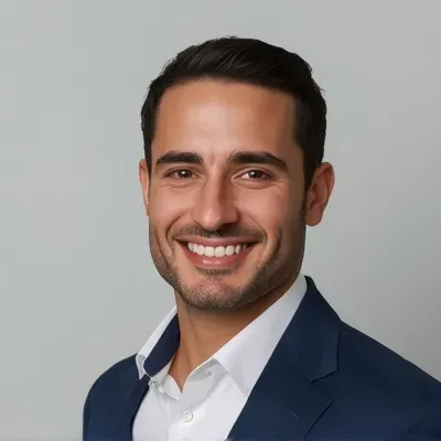 smiling person