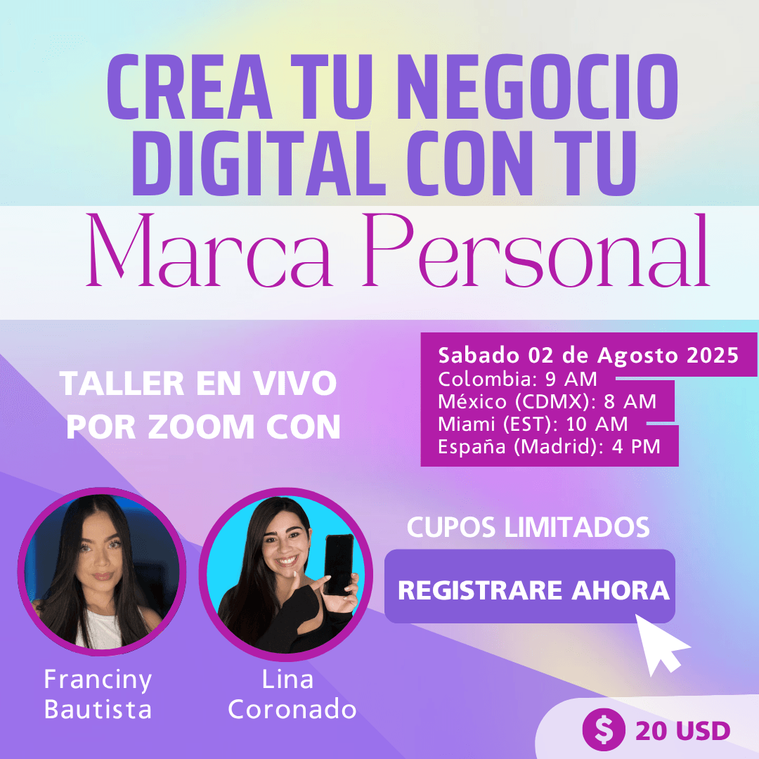 PROXIMO TALLER EN VIVO