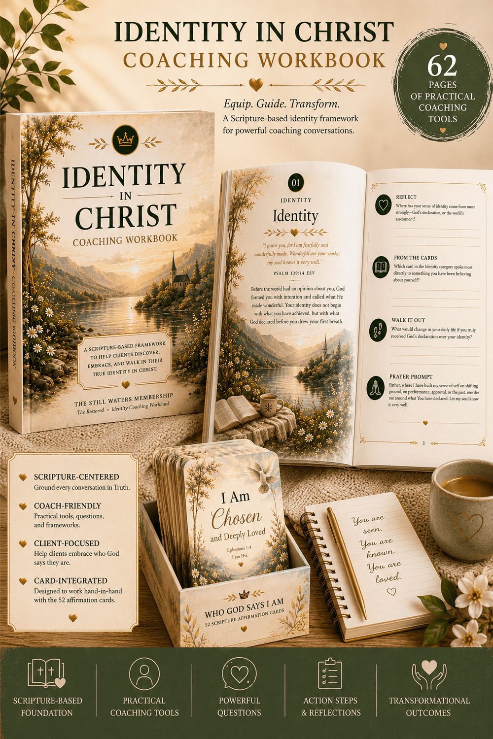 Christian coaching workbook with PLR rights