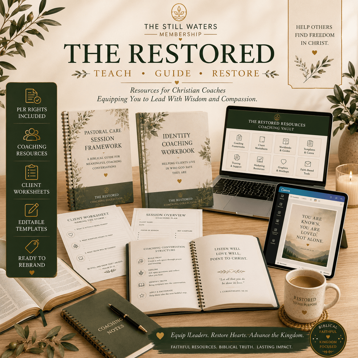 The Restored free resource, Healthy Home Church Starter Pack