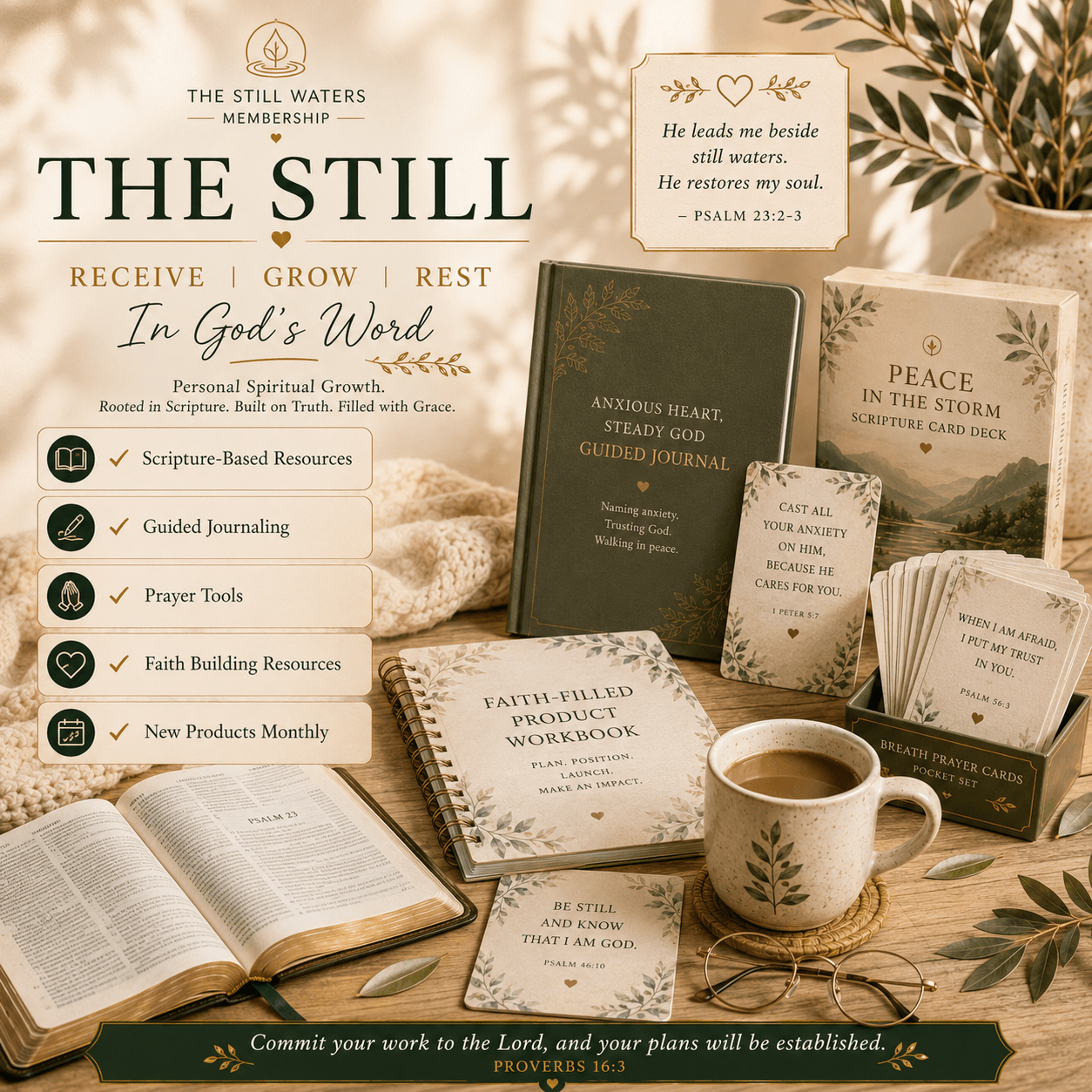 The Still free resource, Who God Says I Am identity guide