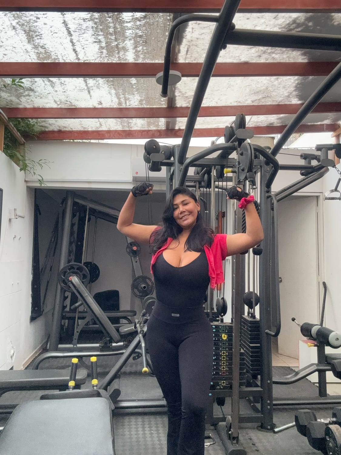 Carla Salas Entrenando