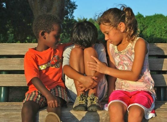 Children empathizing