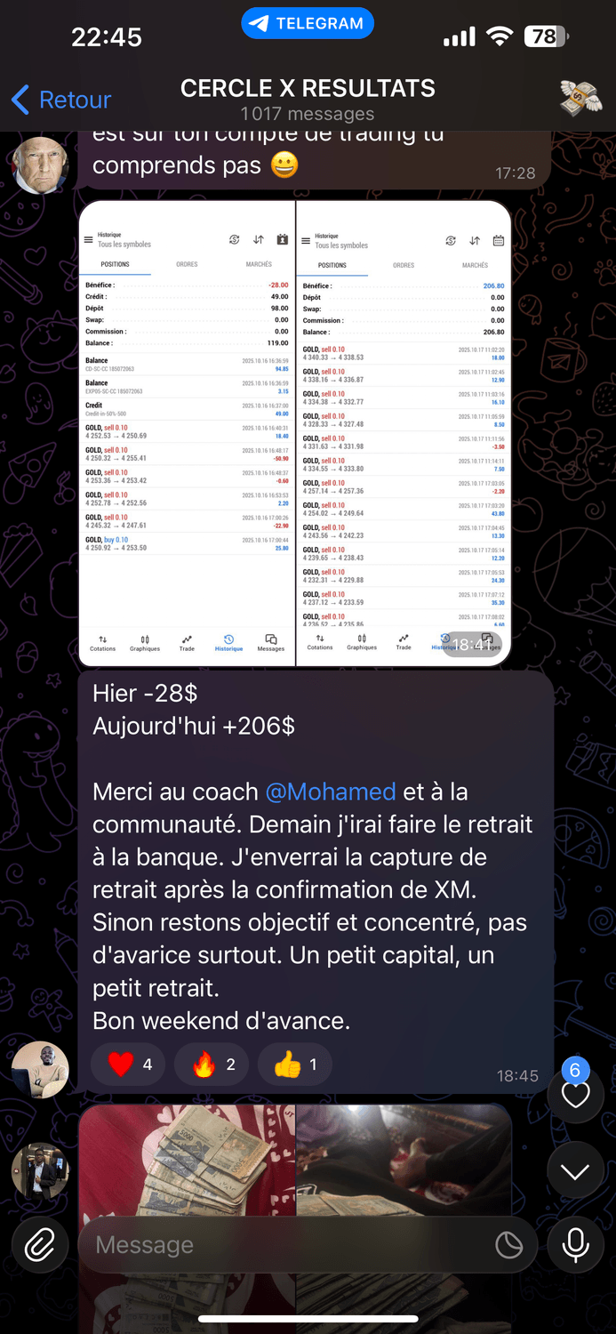 Résultat élève 9