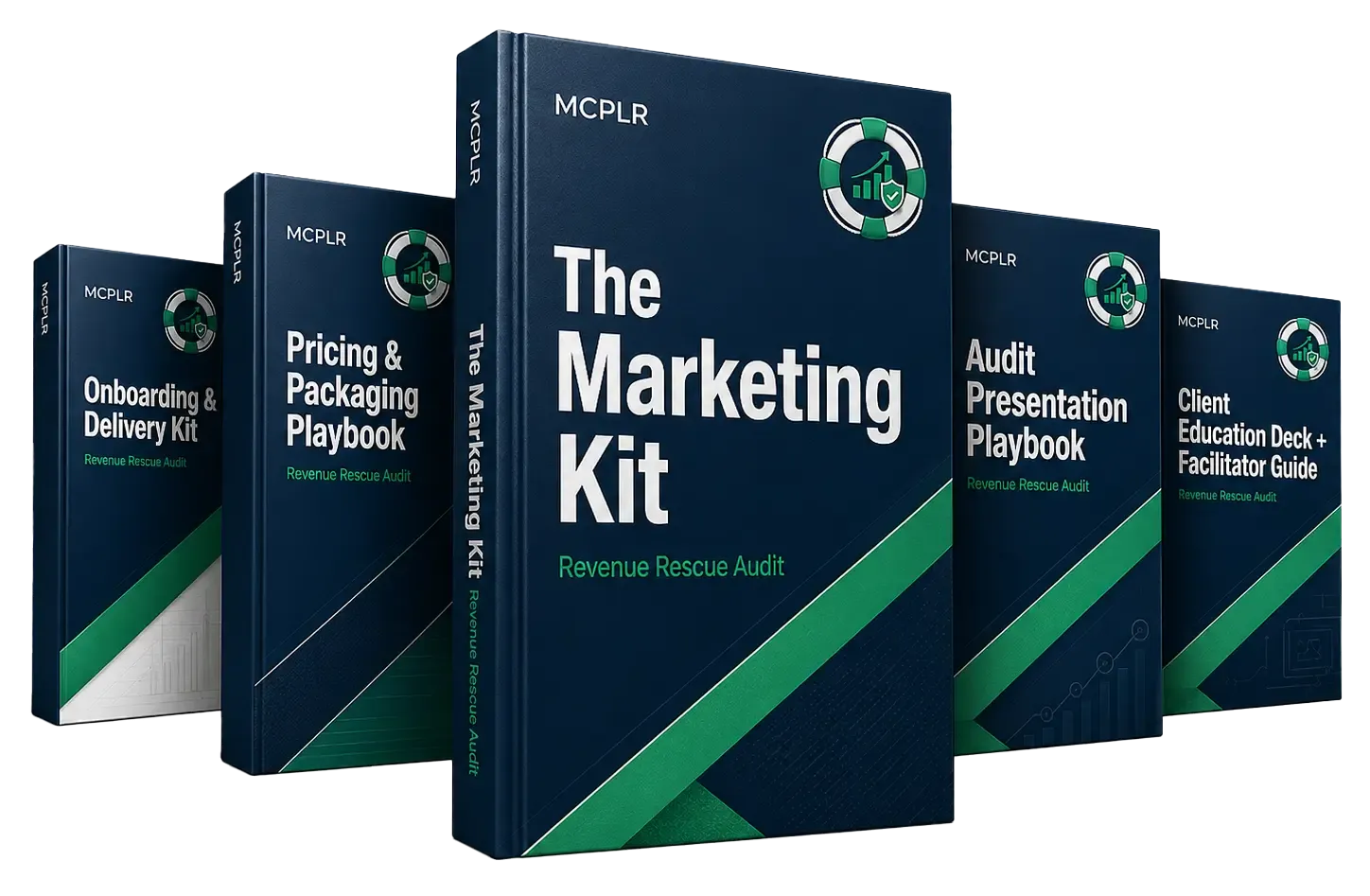 The Revenue Rescue Marketing Kit: all seven done-for-you modules
