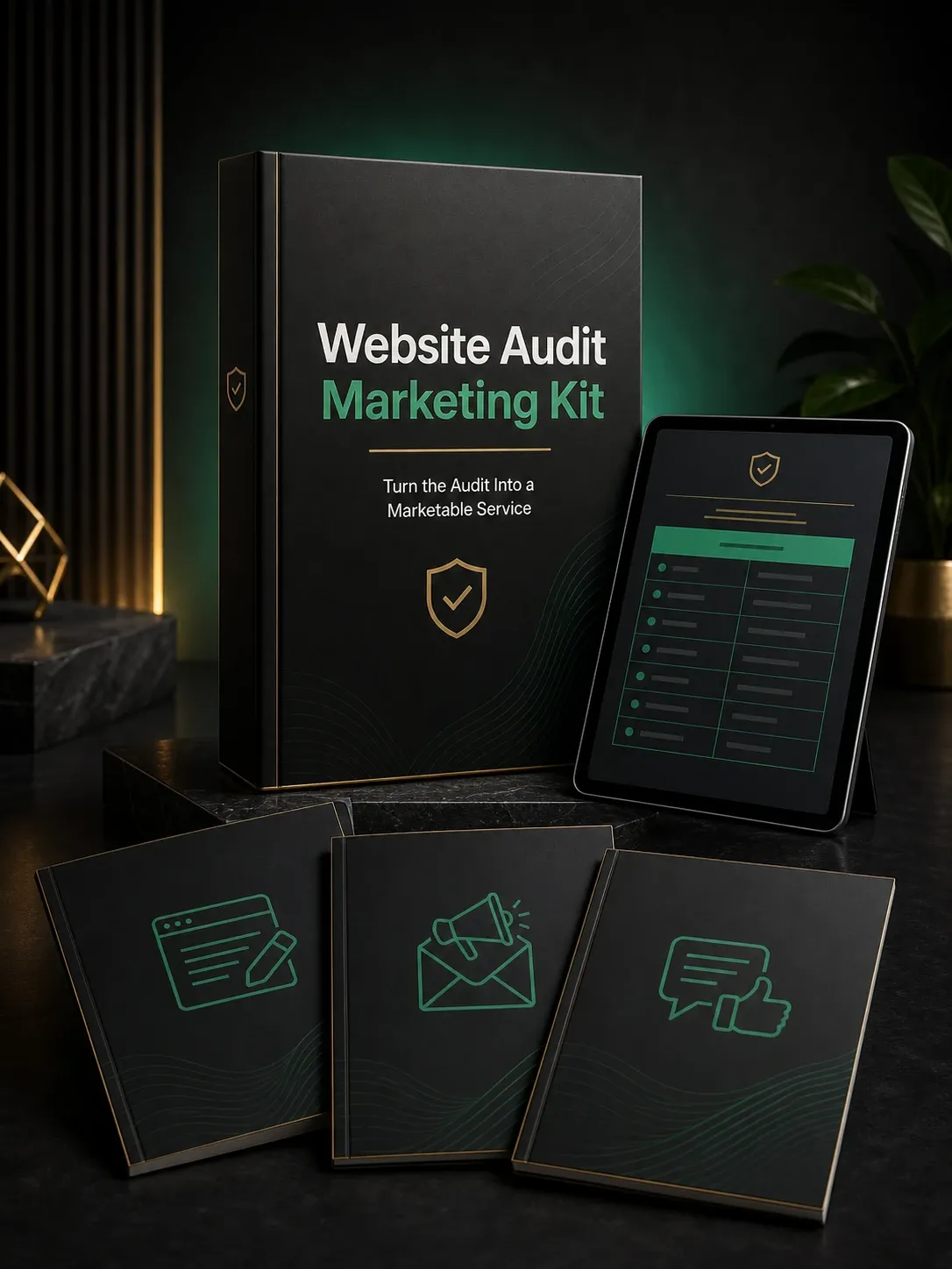 Website Audit Marketing Kit digital product bundle