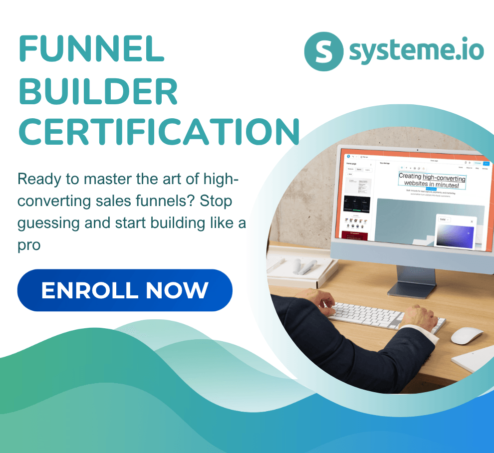Systeme.io Funnel Builder Certification