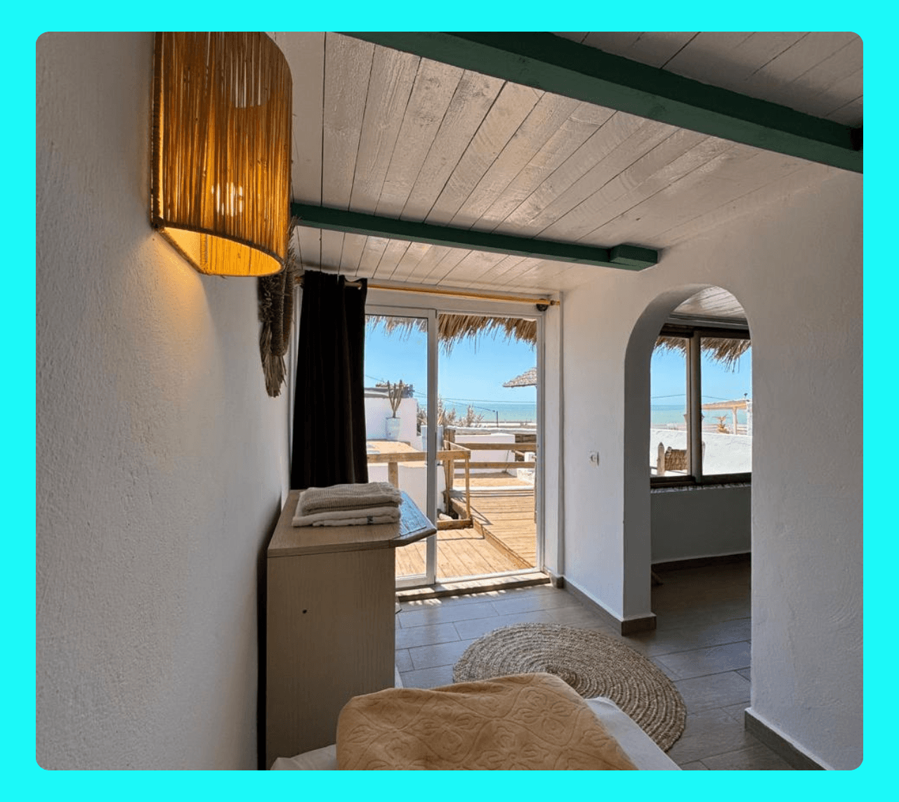 single or double sea view suite in surfhouse Maroc