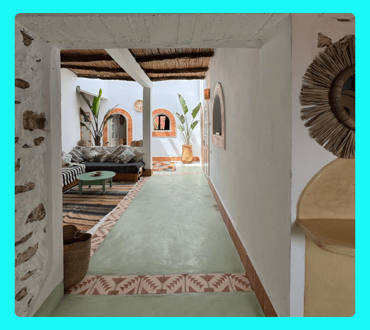 shared house in Maroc for surf 