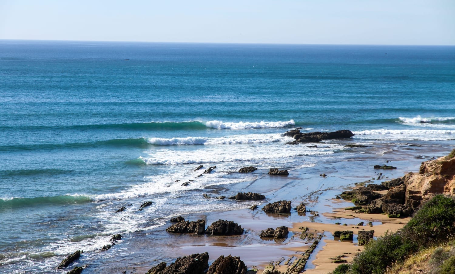 most beautiful wave in the world in cap sim Morocco